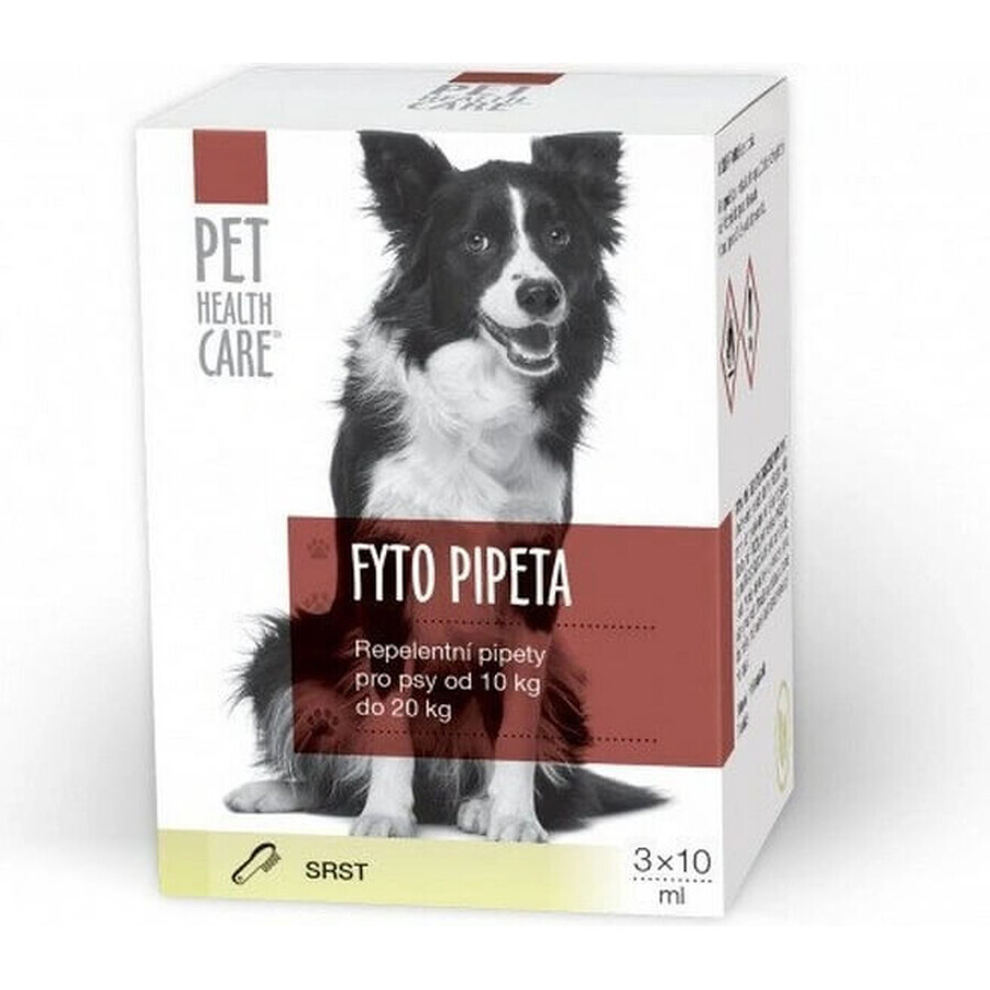 PET HEALTH CARE FYTO PIPETA 3×10 ml, repellent
