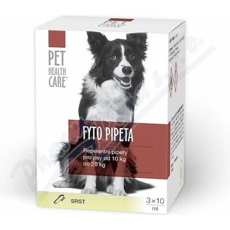 PET HEALTH CARE FYTO PIPETA 3×10 ml, repellent