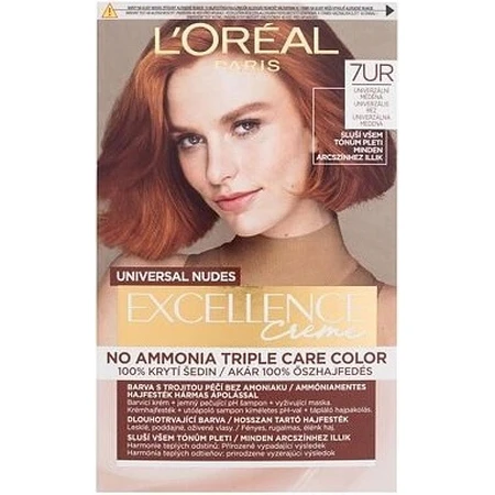 L'Oréal Paris Excellence Nudes Copper 7UR Universal Copper 1×1 pc, coloration permanente