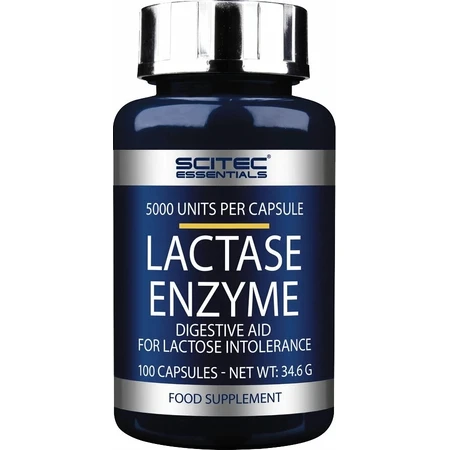 Scitec Nutrition Lactase Enzyme 1×100 cps, complément alimentaire