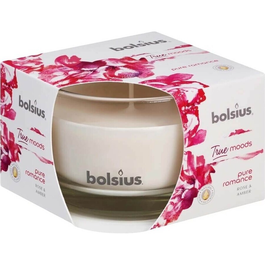 Cumpără Bolsius Aromatic 2.0 Sticlă 90x63mm Romantism pur, lumânare parfumată 1×1 buc, lumânare parfumată Bolsius Aromatic 2.0 Sticlă 90x63mm Romantism pur, lumânare parfumată 1×1 buc, lumânare parfumată