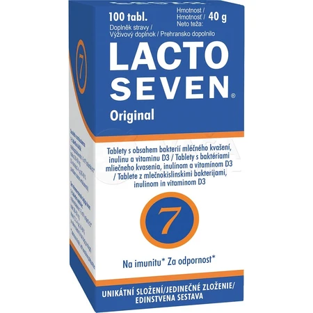 Vitabalans LACTOSEVEN 1×100 tbl, complemento alimenticio