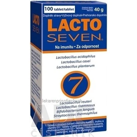 Vitabalans LACTOSEVEN 1×100 tbl, complemento alimenticio
