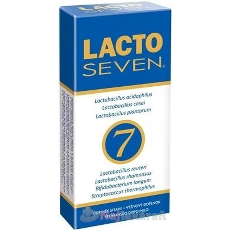 Vitabalans LACTOSEVEN 1×100 tbl, Nahrungsergänzungsmittel