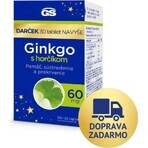 GS Ginkgo 60 mg met magnesium 1×120 tbl, voedingssupplement GS Ginkgo 60 mg met magnesium 1×120 tbl, voedingssupplement