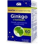 GS Ginkgo 60 mg met magnesium 1×120 tbl, voedingssupplement GS Ginkgo 60 mg met magnesium 1×120 tbl, voedingssupplement