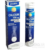 JutaVit Calcium 550 mg effervescent tablets with lemon flavor 1x16 pcs