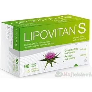 LIPOVITAN S 1×105 tbl, voedingssupplement