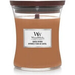 WoodWick Sandelholz Myrrhe Medium Kerze 1×275 g, Duftkerze WoodWick Sandelholz Myrrhe Medium Kerze 1×275 g, Duftkerze