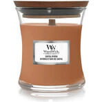 WoodWick Sandelholz Myrrhe Medium Kerze 1×275 g, Duftkerze WoodWick Sandelholz Myrrhe Medium Kerze 1×275 g, Duftkerze