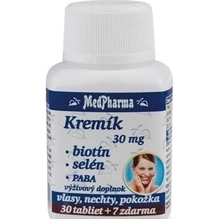 MedPharma KREMIK 30mg+Biotin+Selenium+PABA 1×37 tbl