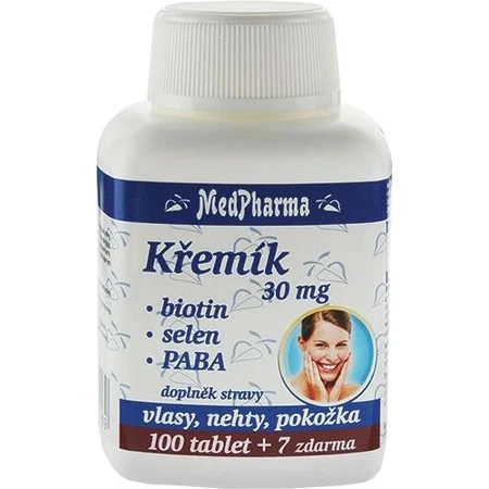 MedPharma KREMIK 30mg+Biotin+Selenium+PABA 1×37 tbl