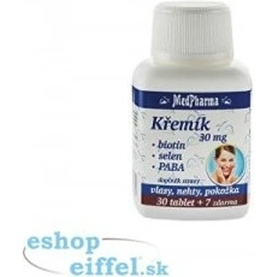 MedPharma KREMIK 30mg+Biotin+Selenium+PABA 1×37 tbl