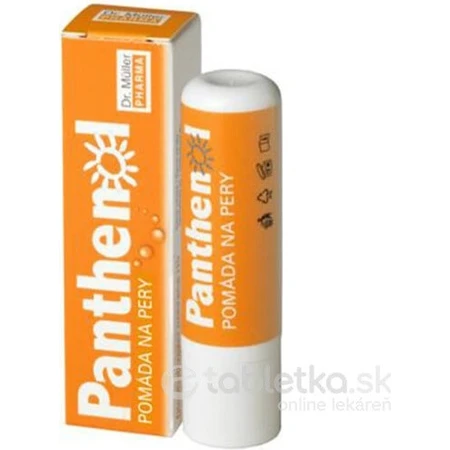PANTHENOL PERY POMADE 4.4G DR.MULLER 1×1 st, voor droge lippen