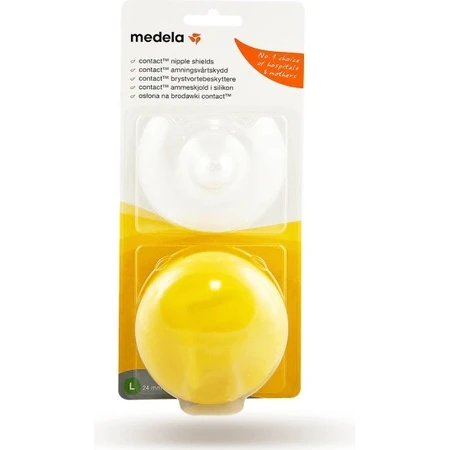 Medela Contact borstvoedingshoedjes - M (20 mm) 1×1 st, borstvoedingshoedjes