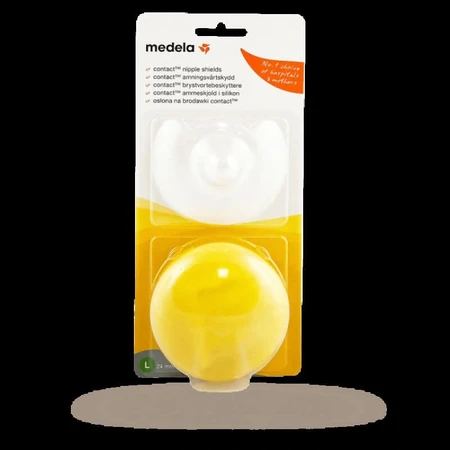 Medela Contact borstvoedingshoedjes - M (20 mm) 1×1 st, borstvoedingshoedjes