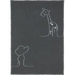 NATTOU Coperta double-face lavorata a maglia 75x100 cm LA 1×1 pz. NATTOU Coperta double-face lavorata a maglia 75x100 cm LA 1×1 pz.