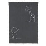 NATTOU Coperta double-face lavorata a maglia 75x100 cm LA 1×1 pz. NATTOU Coperta double-face lavorata a maglia 75x100 cm LA 1×1 pz.