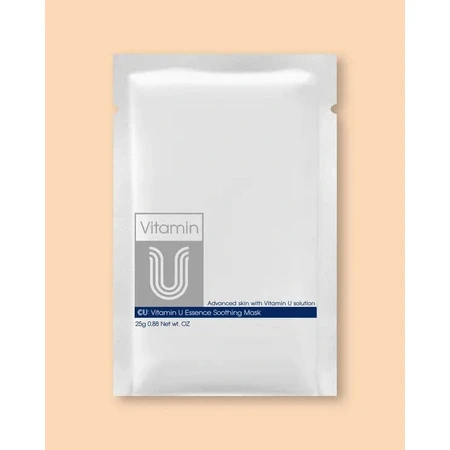 Met Skin CU: Vitamin U Essence Soothing Mask 1×25 g, revitaliserend gezichtsmasker