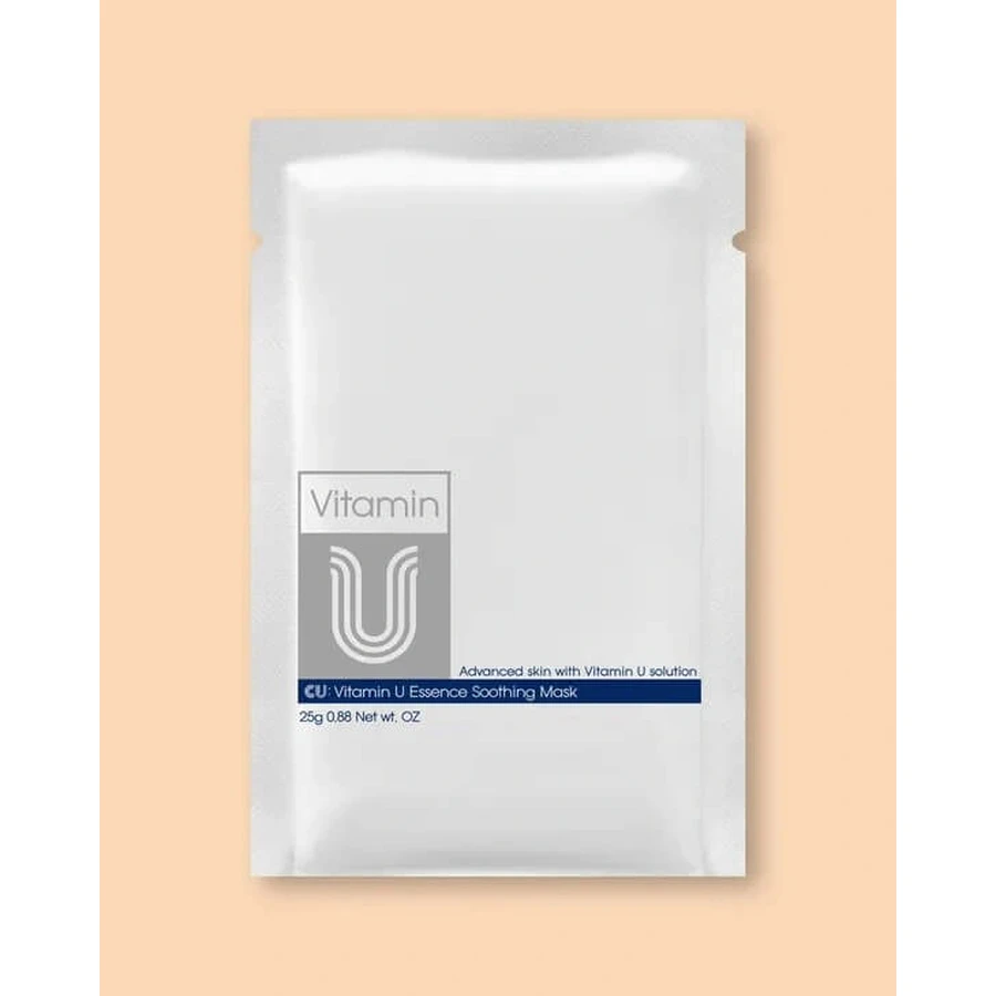 Met Skin CU: Vitamin U Essence Soothing Mask 1×25 g, revitaliserend gezichtsmasker