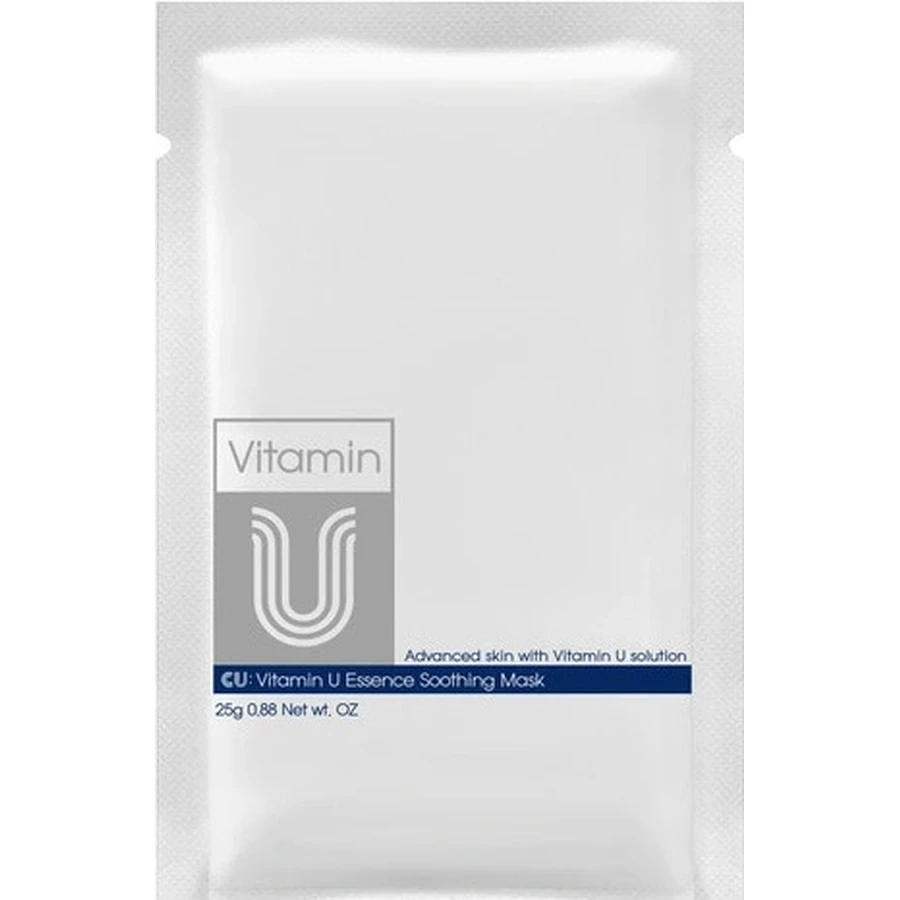 Met Skin CU: Vitamin U Essence Soothing Mask 1×25 g, revitaliserend gezichtsmasker