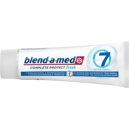 Blend-a-med Complete Protect 7 Extra Fresh Pasta dentífrica 75 ml 1×75 ml 1×75 ml, pasta dentífrica