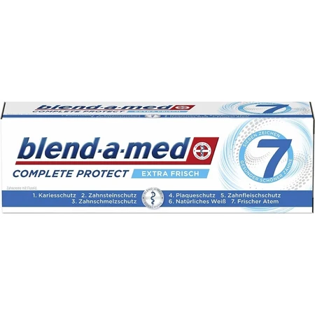Blend-a-med Complete Protect 7 Extra Fresh Pasta dentífrica 75 ml 1×75 ml 1×75 ml, pasta dentífrica