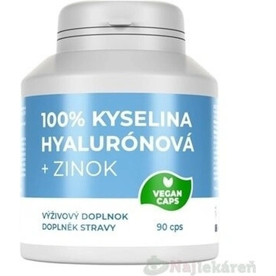 ACIDO IALURONICO + ZINCO - Boos Labs 1×90 cps, integratore alimentare