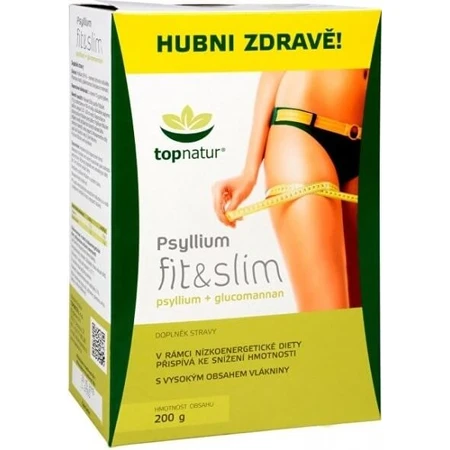 topnatur PSYLLIUM fit & slank doos 1×200 g, voedingssupplement