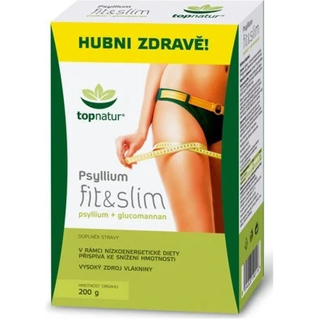 topnatur PSYLLIUM fit & slank doos 1×200 g, voedingssupplement