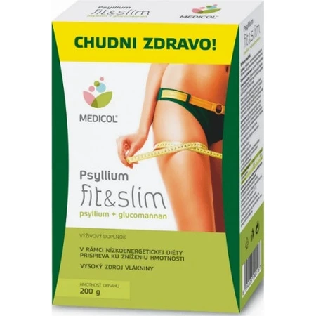 topnatur PSYLLIUM fit & slank doos 1×200 g, voedingssupplement