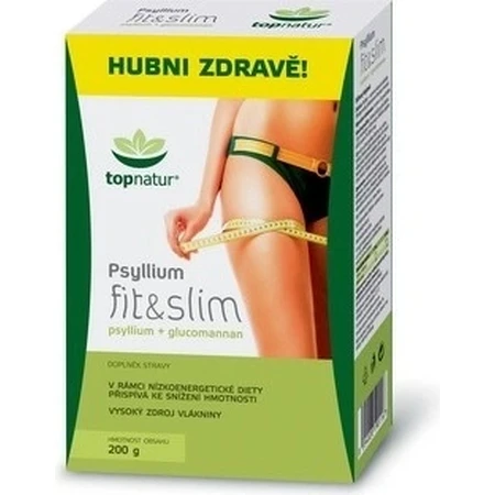 topnatur PSYLLIUM fit & slank doos 1×200 g, voedingssupplement