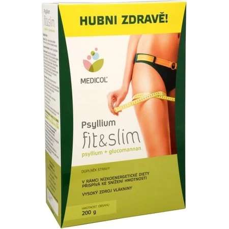 topnatur PSYLLIUM fit & slank doos 1×200 g, voedingssupplement