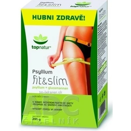 topnatur PSYLLIUM fit & slank doos 1×200 g, voedingssupplement