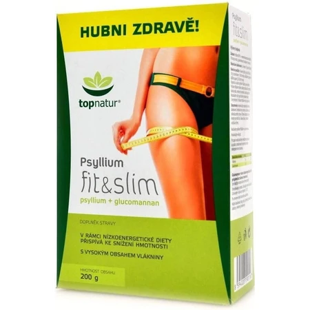 topnatur PSYLLIUM fit & slank doos 1×200 g, voedingssupplement