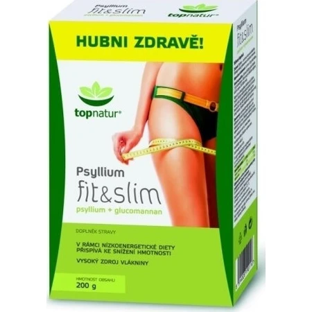 topnatur PSYLLIUM fit & slank doos 1×200 g, voedingssupplement