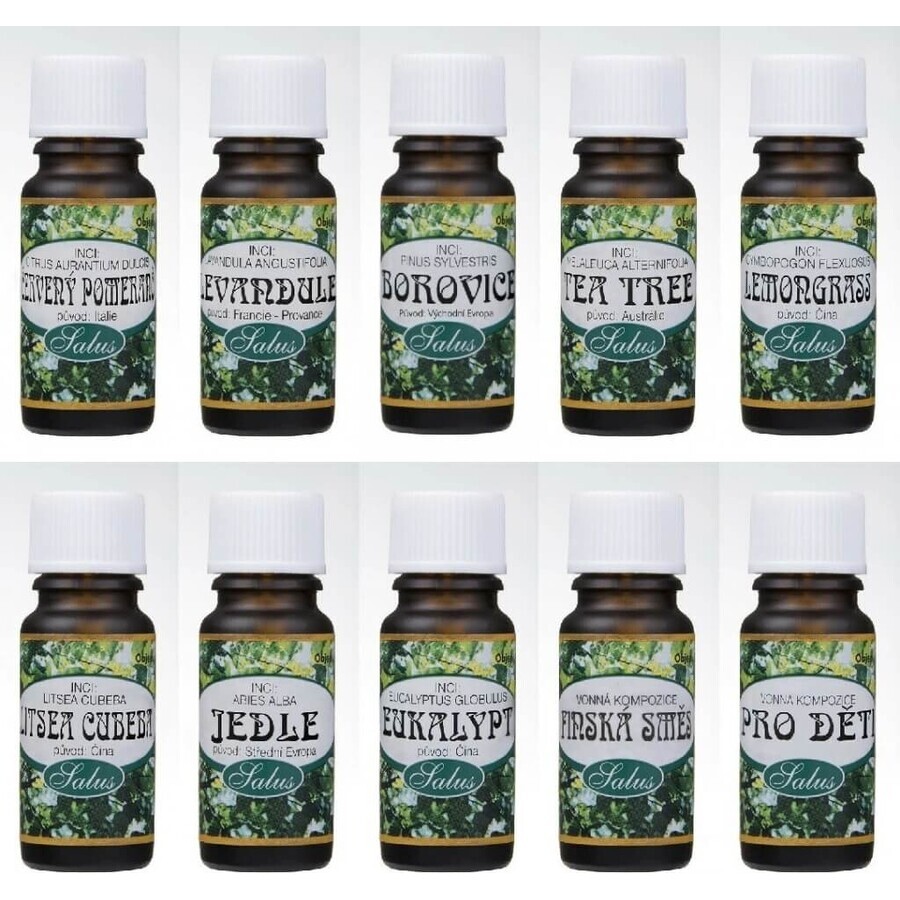 SALOOS 100% natural essential oil SAGE 1×10 ml oil