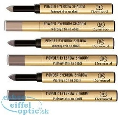 Dermacol Eyebrow Powder Powder Shadow No.3 1×1 g, waterproof