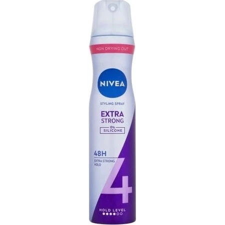Nivea Laca Extra Fuerte 1×250 ml, larga duración