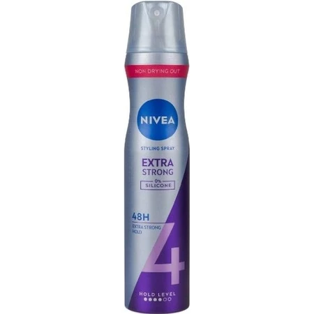 Nivea Laca Extra Fuerte 1×250 ml, larga duración