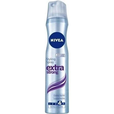 Nivea Laca Extra Fuerte 1×250 ml, larga duración