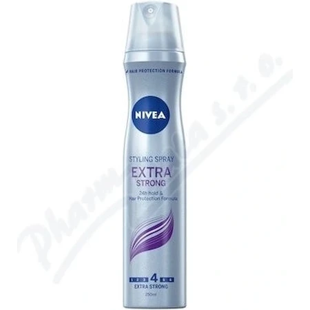 Nivea Laca Extra Fuerte 1×250 ml, larga duración