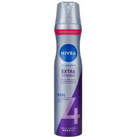 Nivea Laca Extra Fuerte 1×250 ml, larga duración