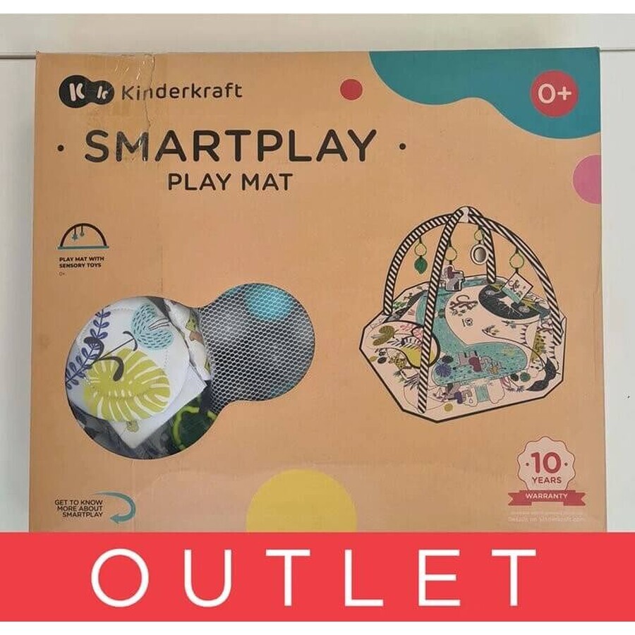 KINDERKRAFT Pătură de joacă Smartplay 1×1 buc, pătură pentru copii