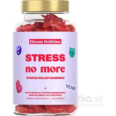 STRESS no more - Stress reducing gum 1×60 pieces, food supplement