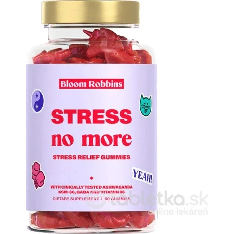 STRESS no more - Stress reducing gum 1×60 pieces, food supplement