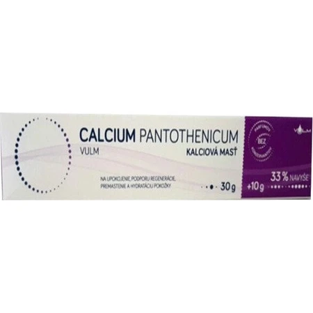 Calcium pantothenicum VULM Pomada cálcica 1×40 g, sin perfume
