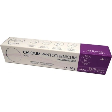 Calcium pantothenicum VULM Pomada cálcica 1×40 g, sin perfume