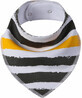 SIMED Cotton bib with PUL waterproof coating, large stripes 1&#215;1 pc