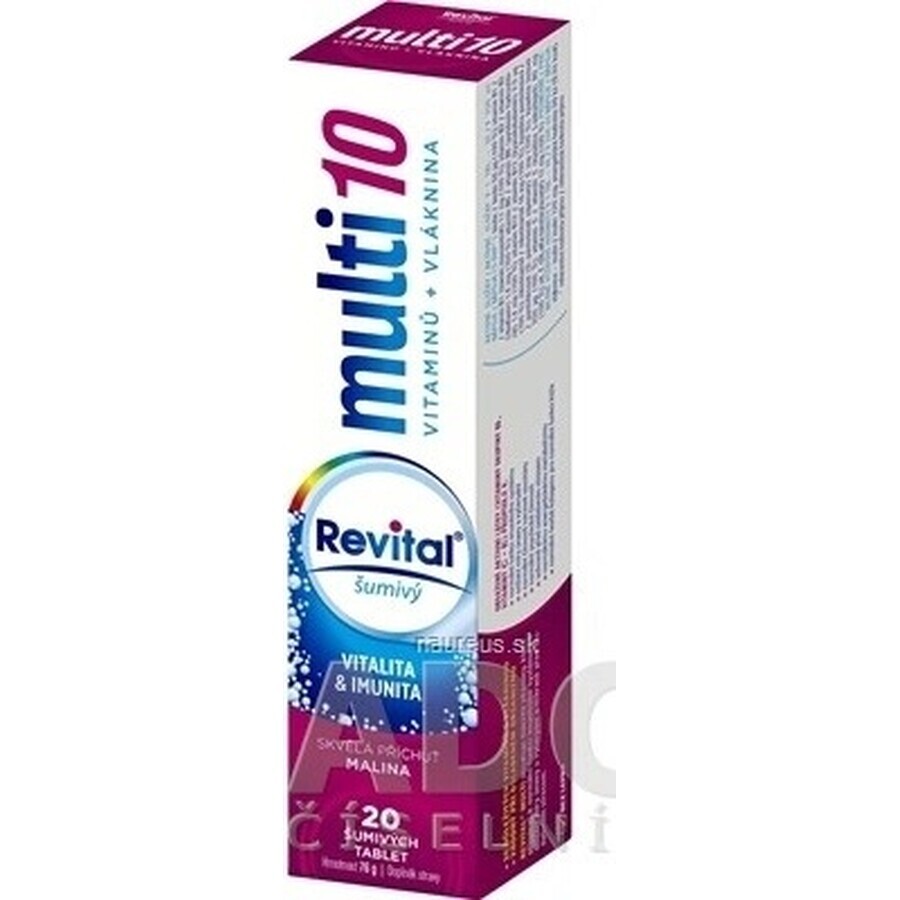 Revital Multi sabor naranja 1×20 tbl, comprimidos efervescentes